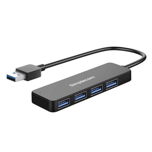 Simplecom CH342 USB 3.0 (USB 3.2 Gen 1) SuperSpeed 4 Port Hub for PC Laptop | Auzzi Store