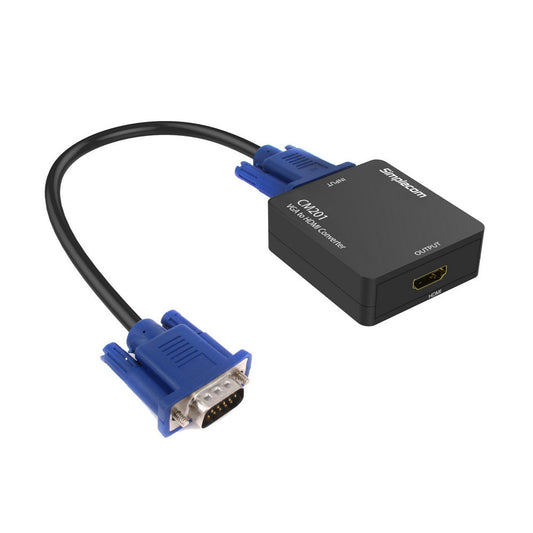Simplecom CM201 Full HD 1080p VGA to HDMI Converter with Audio | Auzzi Store