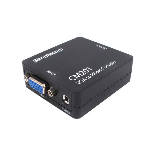 Simplecom CM201 Full HD 1080p VGA to HDMI Converter with Audio | Auzzi Store