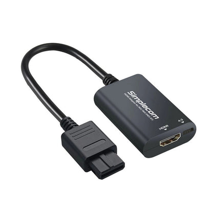 Simplecom CM461 HDMI Adapter Composite AV to HDMI Converter for Nintendo NGC N64 SNES SFC | Auzzi Store