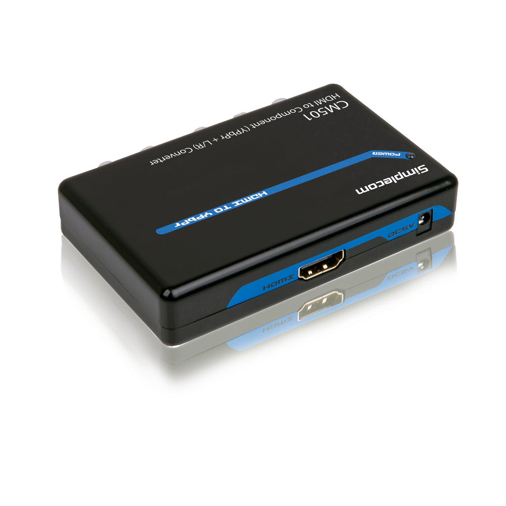 Simplecom CM501 HDMI to Component Video (YPbPr) and Audio (L/R) Converter | Auzzi Store