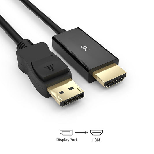 Simplecom DA201 4K DisplayPort to HDMI Cable 2160P Ultra HD 1.8M | Auzzi Store