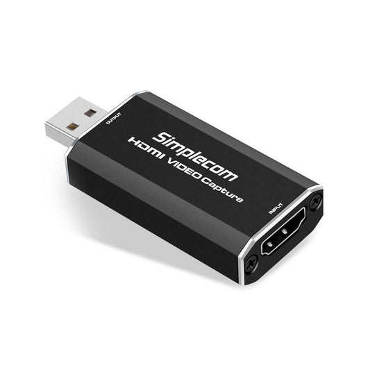 Simplecom DA315 HDMI to USB 2.0 Video Capture Card Full HD 1080p for Live Streaming Recording | Auzzi Store
