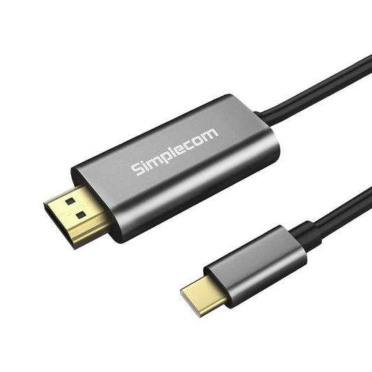 Simplecom DA321 USB-C Type C to HDMI Cable 1.8M (6ft) 4K@30Hz | Auzzi Store