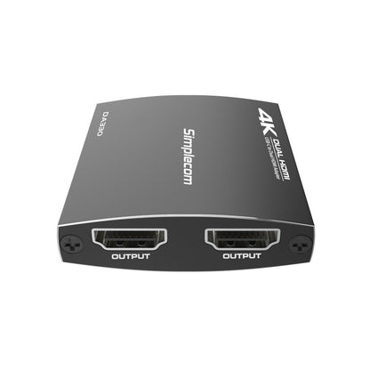 Simplecom DA330 USB-C to Dual HDMI MST Adapter 4K@60Hz with PD and Audio Out | Auzzi Store