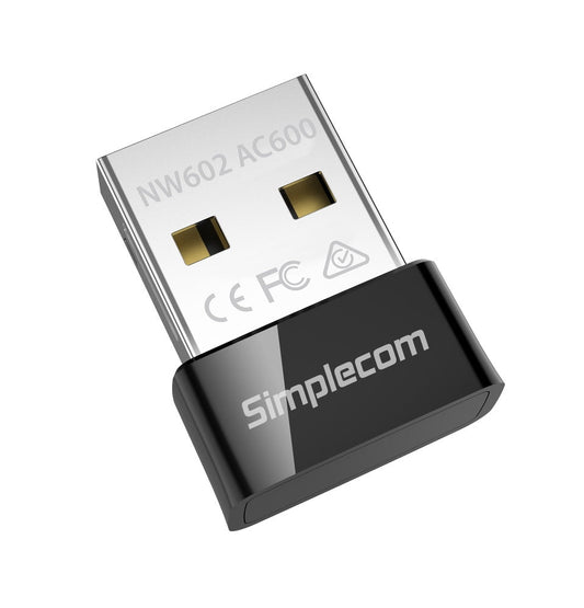 Simplecom NW602 AC600 Dual Band Nano USB WiFi Wireless Adapter | Auzzi Store