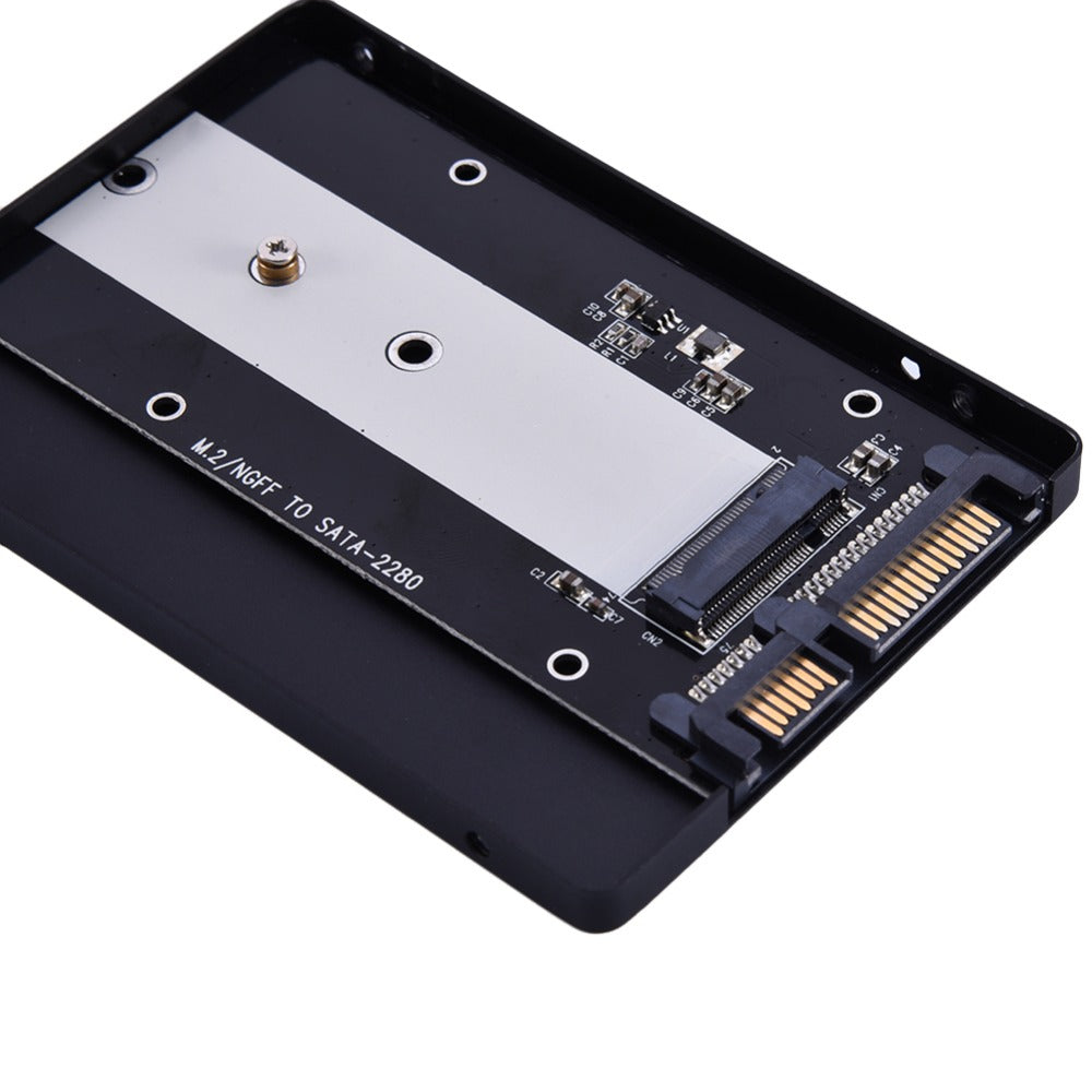 Simplecom SA102 NGFF M.2 (B Key) to 7mm 2.5" SATA Converter Enclosure Aluminium | Auzzi Store