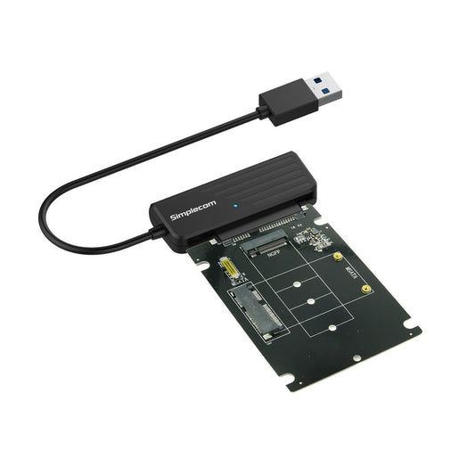 Simplecom SA225 USB3.0 to mSATA + M.2 (NGFF B Key) 2 In 1 Combo Adapter | Auzzi Store
