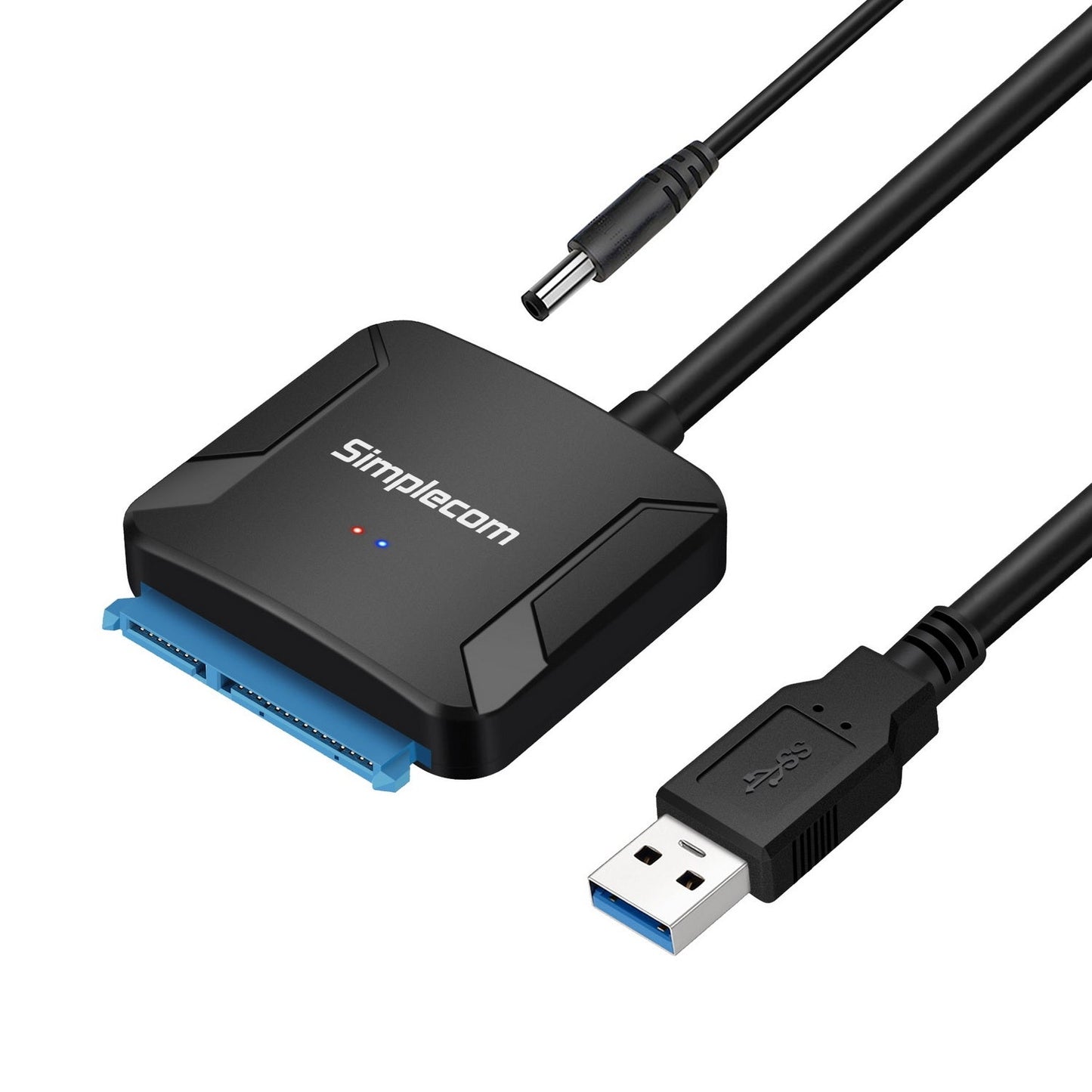 Simplecom SA236 USB 3.0 to SATA Adapter Cable Converter with Power Supply for 2.5" & 3.5" HDD SSD | Auzzi Store