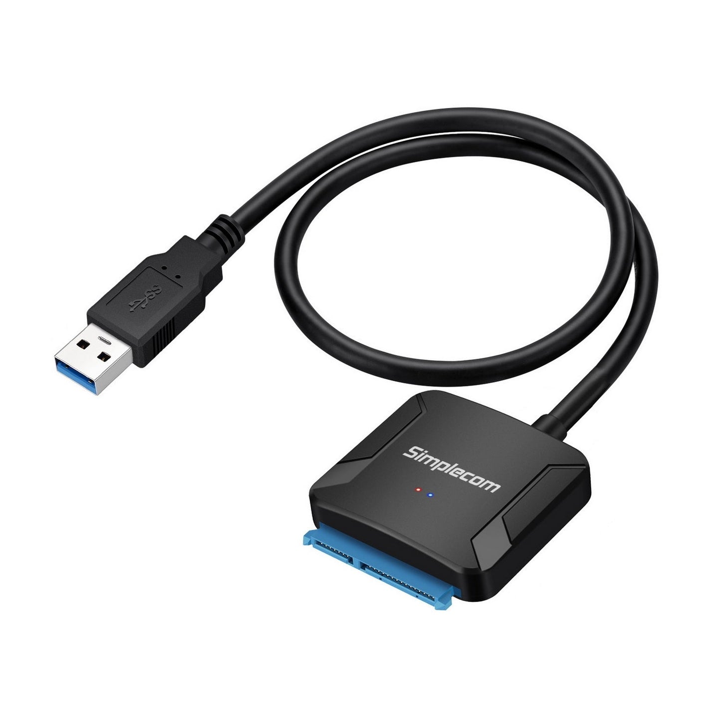 Simplecom SA236 USB 3.0 to SATA Adapter Cable Converter with Power Supply for 2.5" & 3.5" HDD SSD | Auzzi Store