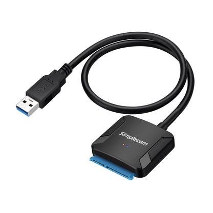 Simplecom SA236 USB 3.0 to SATA Adapter Cable Converter with Power Supply for 2.5" & 3.5" HDD SSD | Auzzi Store