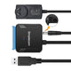 Simplecom SA236 USB 3.0 to SATA Adapter Cable Converter with Power Supply for 2.5" & 3.5" HDD SSD | Auzzi Store
