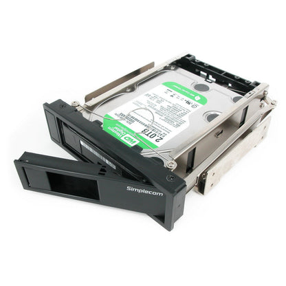 Simplecom SC314 Internal 5.25" Bay Mobile Rack 3.5" SATA HDD Backplane Enclosure | Auzzi Store