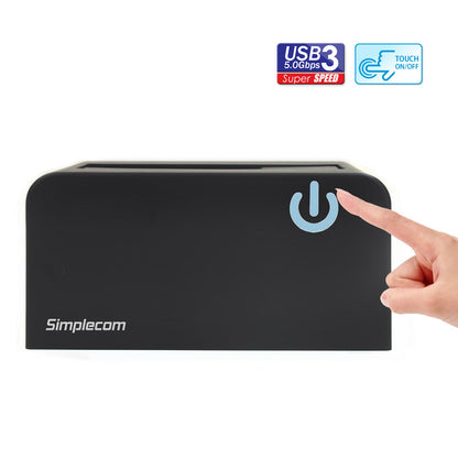 Simplecom SD326 USB 3.0 to SATA Hard Drive Docking Station for 3.5" and 2.5" HDD SSD | Auzzi Store