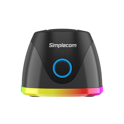 Simplecom SD336 USB 3.0 Docking Station for 2.5" and 3.5" SATA Drive with RGB Lighting | Auzzi Store
