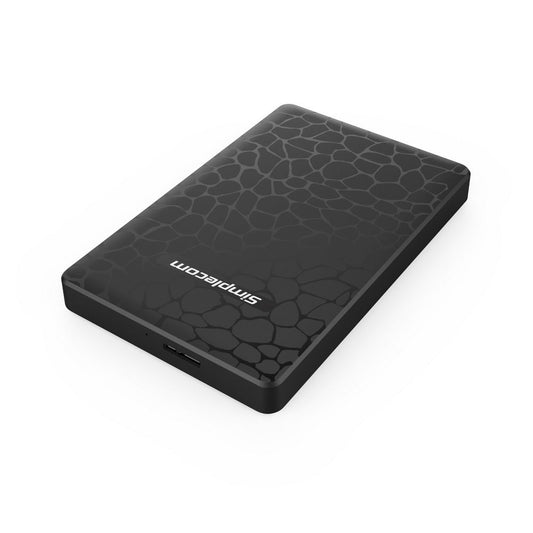 Simplecom SE101 Compact Tool-Free 2.5'' SATA to USB 3.0 HDD/SSD Enclosure Black | Auzzi Store