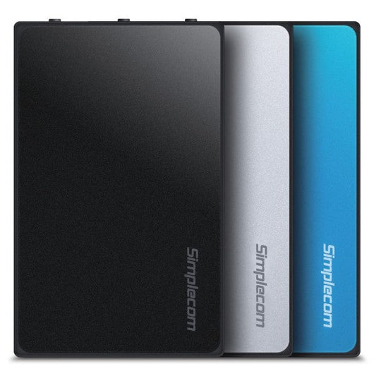 Simplecom SE325 Tool Free 3.5" SATA HDD to USB 3.0 Hard Drive Enclosure Black | Auzzi Store