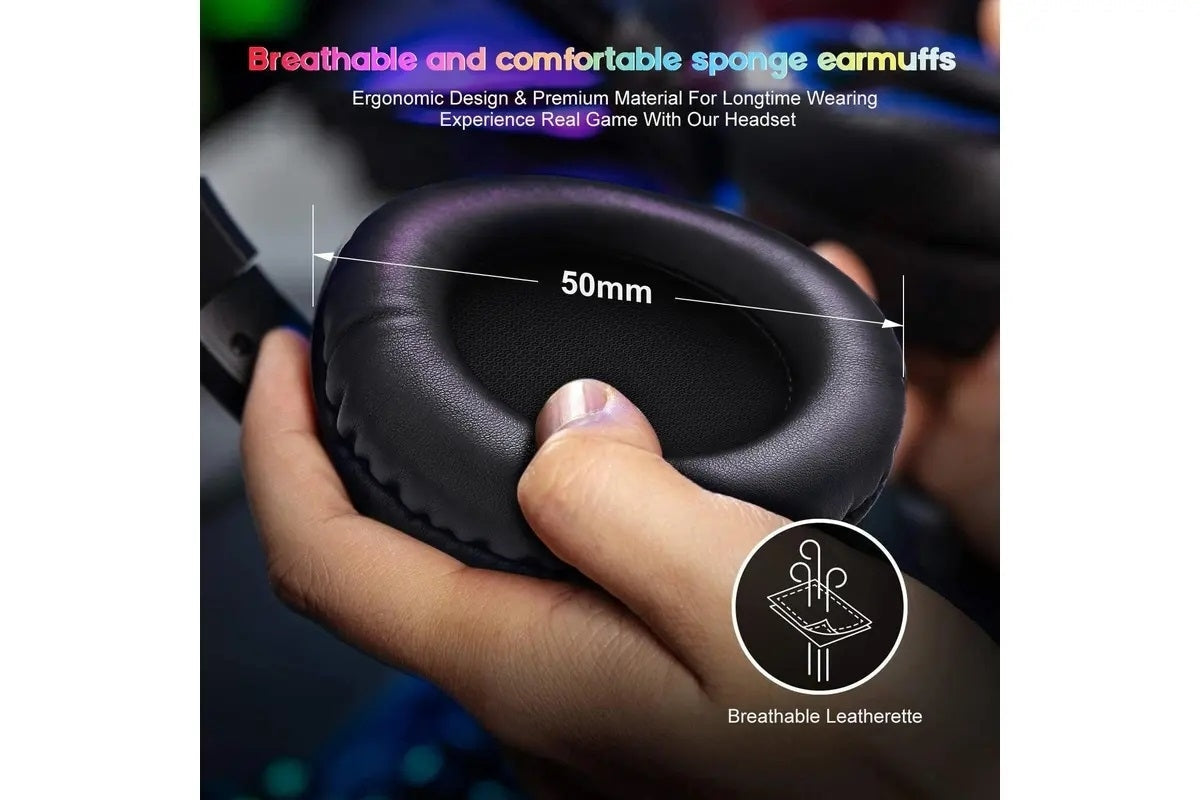 SoulBytes S19 RGB Gaming Headphones | Auzzi Store