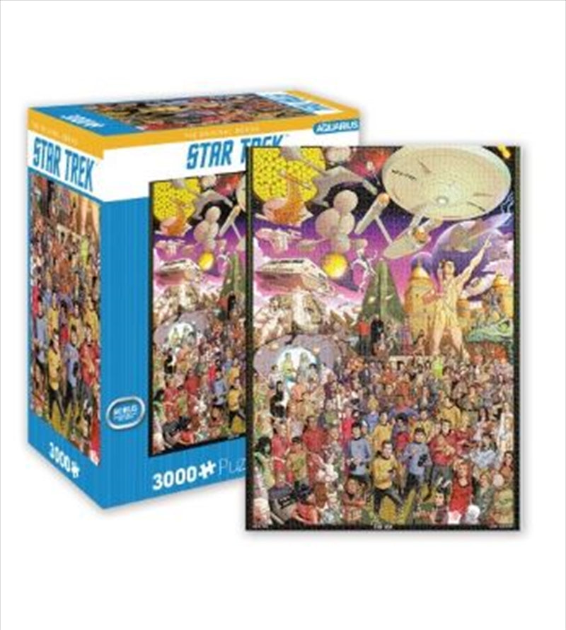 Star Trek The Original Series 3000pc Puzzle | Auzzi Store