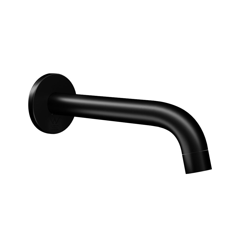 Cefito Bathroom Spout Wall Mounted Faucet Basin Sink Laundry Bathtub Black