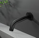 Cefito Bathroom Mixer Spout Wall Bath Tap Round Shower Bathtub Black – view 8
