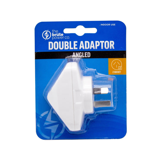 THE BRUTE POWER CO. Double Adaptor - Angled | Auzzi Store