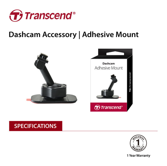TRANSCEND TS-DPA1  Adhesive Mount for DrivePro | Auzzi Store
