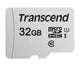 TRANSCEND TS32GUSD300S 32GB UHS-I U1 microSD w/o Adapter  (microSDHC I, C10, U1) | Auzzi Store