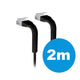 UBIQUITI patch cable with both end bendable RJ45 2m - Black | Auzzi Store