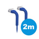 UBIQUITI patch cable with both end bendable RJ45 2m - Blue | Auzzi Store