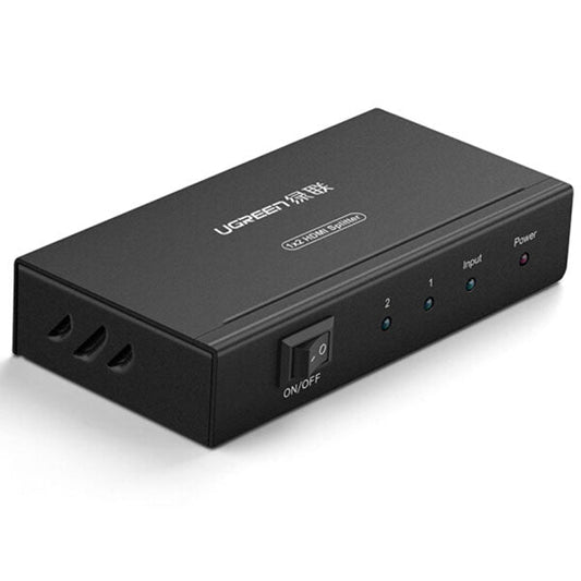 UGREEN 1 x 2 HDMI Amplifier Splitter - Black (40201) | Auzzi Store