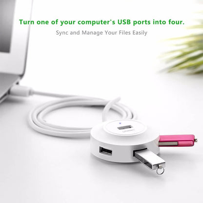 UGREEN 20270 USB 2.0 4-Port Hub White | Auzzi Store