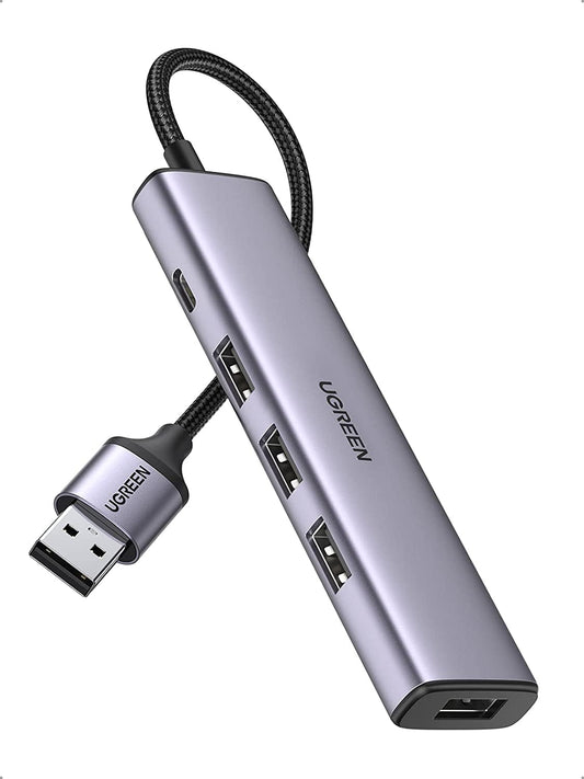 UGREEN 20805 USB 3.0 4-Port Hub with USB-C Power Port | Auzzi Store