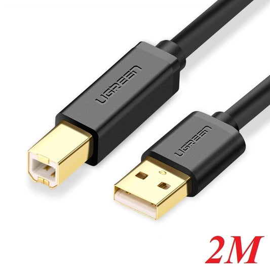 UGREEN 20847 2M USB 2.0 AM To BM Printer Cable | Auzzi Store