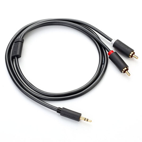 UGREEN 3.5mm male to 2RCA male cable 5M (10513) | Auzzi Store