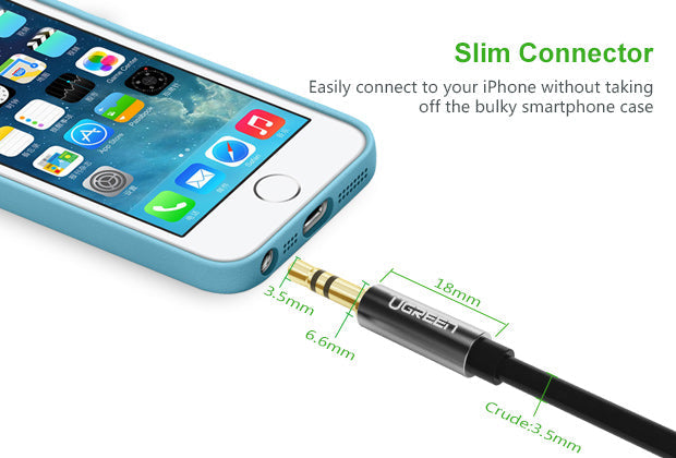 UGREEN 3.5mm male to 3.5mm male cable 3M (10736) | Auzzi Store
