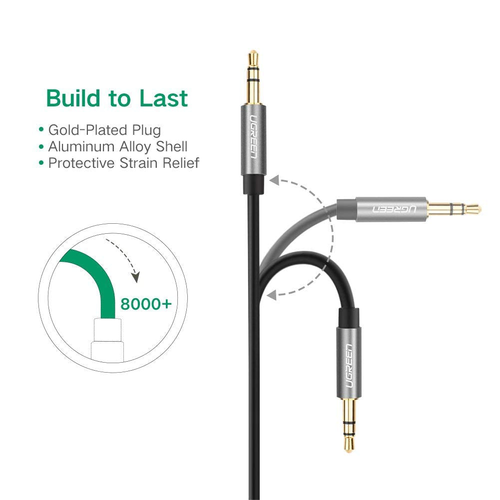 UGREEN 3.5mm male to 3.5mm male cable 5M (10737) | Auzzi Store