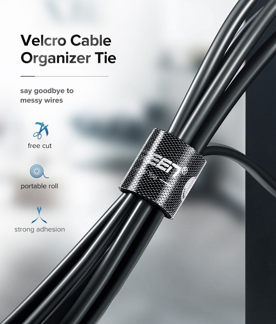 UGREEN 40356 Cable Organizer 5m (Black) | Auzzi Store