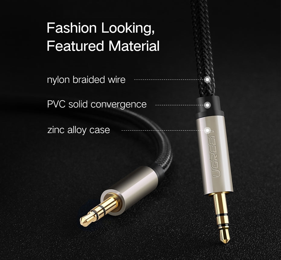 UGREEN 40787 Premium 3.5mm Male to 3.5mm Male Cable 15M | Auzzi Store