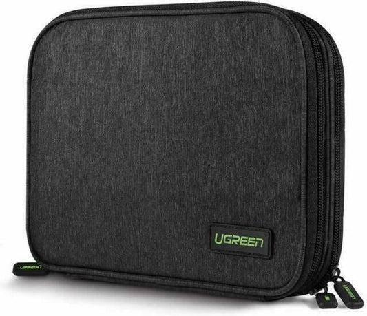 UGREEN 50147 Double Layer Electronic Accessories Organiser Travel Bag | Auzzi Store
