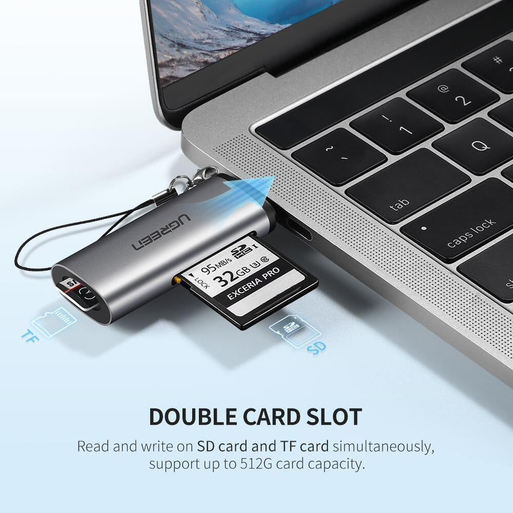 UGREEN 50704 USB-C SD Card Reader | Auzzi Store