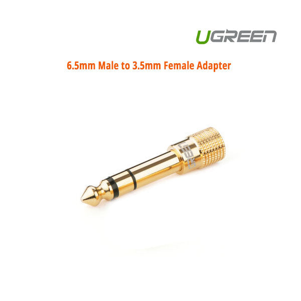 UGREEN 6.5mm Male to 3.5mm Female Adapter (20503) | Auzzi Store