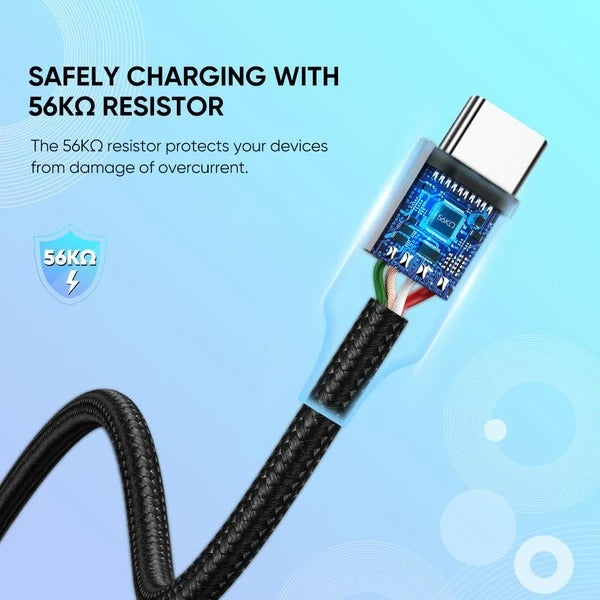 UGREEN 60128 UGREEN USB A to C Quick Charging Cable 2M | Auzzi Store