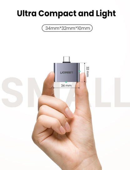 UGREEN 70312 2-in-1 USB C to C and 3.5mm Adapter | Auzzi Store