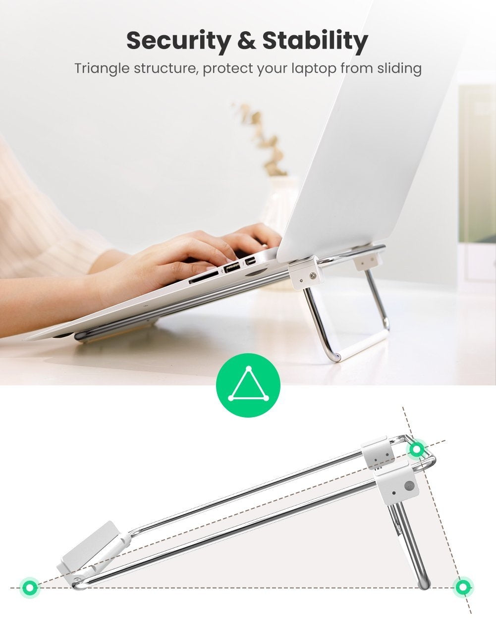 UGREEN 80348 Adjustable Laptop Desk Stand | Auzzi Store