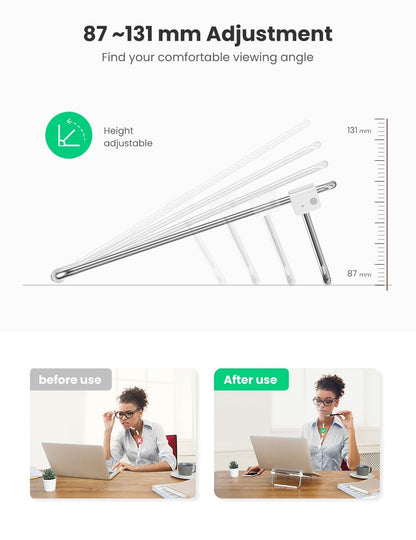 UGREEN 80348 Adjustable Laptop Desk Stand | Auzzi Store