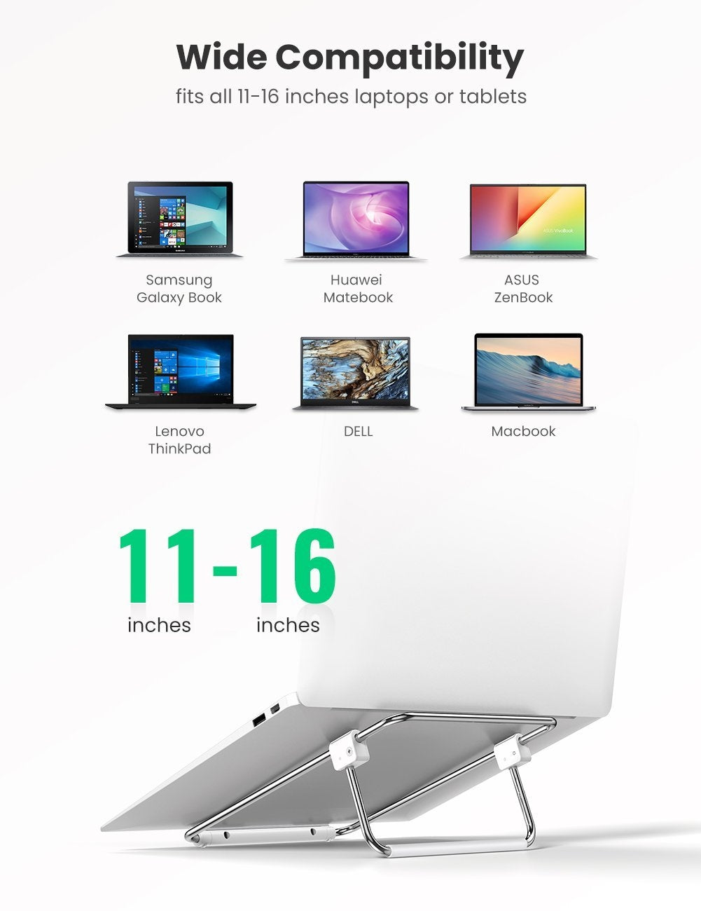 UGREEN 80348 Adjustable Laptop Desk Stand | Auzzi Store