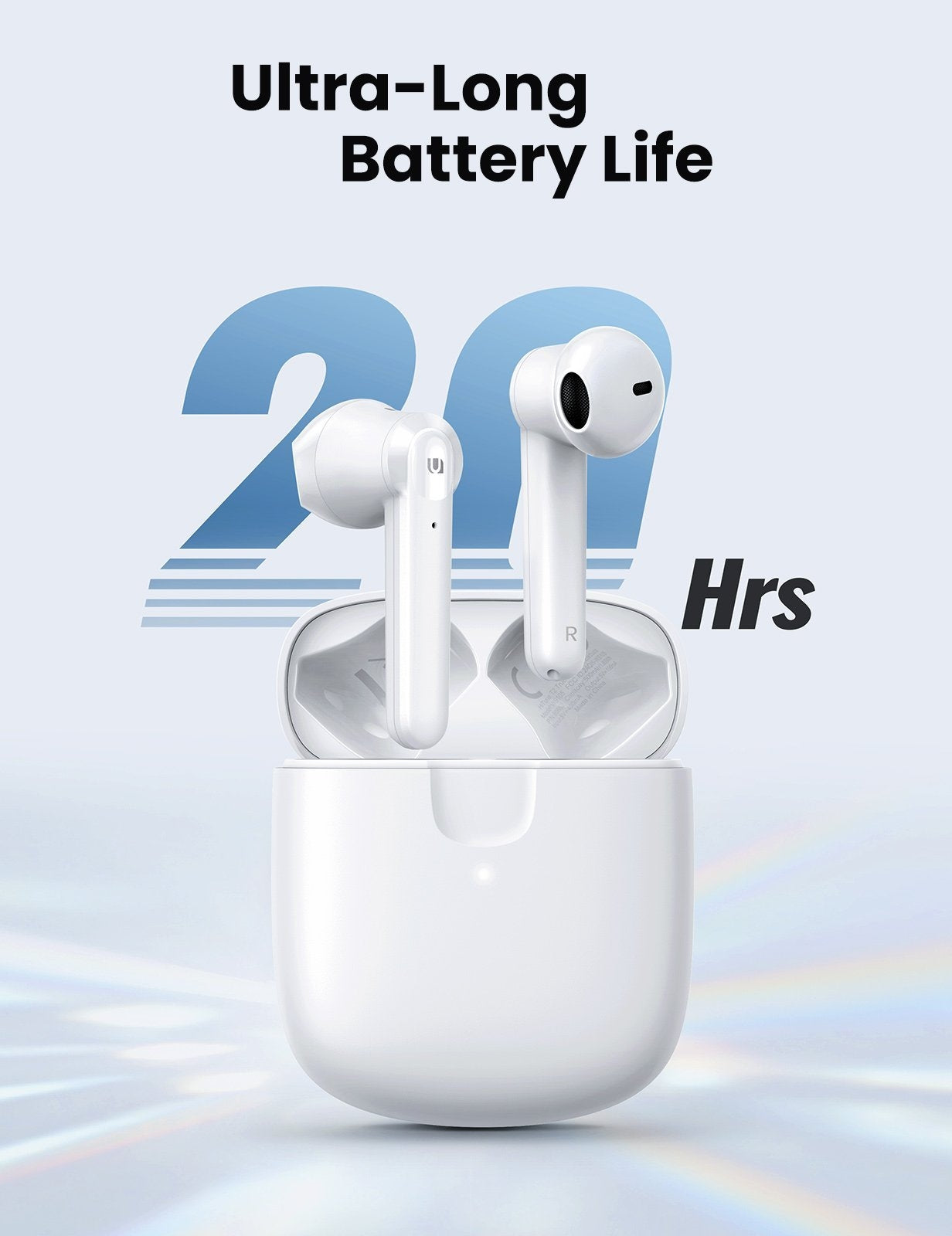 UGREEN 80652 T2 Wireless Earbuds White | Auzzi Store