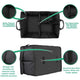 UGREEN 80710 Multifunctional Car Trunk Organizer Black | Auzzi Store