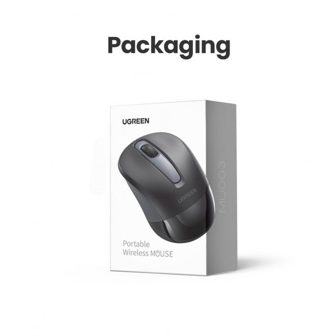 UGREEN 90371 Mini Portable Wireless Mouse | Auzzi Store